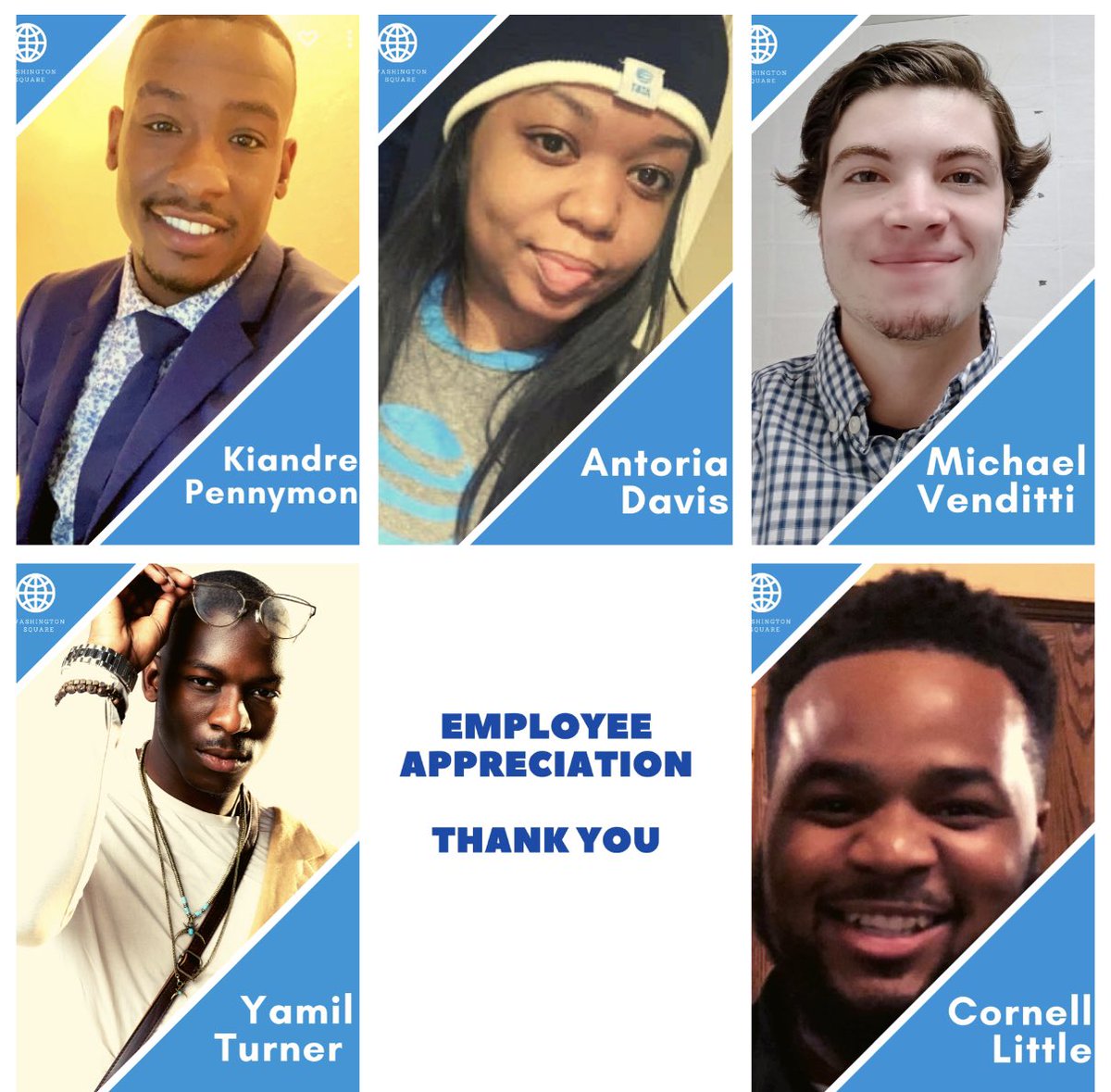 stith_danielle's tweet photo. I would like to express my appreciation of the Washington Square Team! #EmployeeAppreciationDay #LifeAtATT #MasThanks @MASUnitedTeam @SMidatlantic @CoachRobey4 https://t.co/BvyCkK9gop