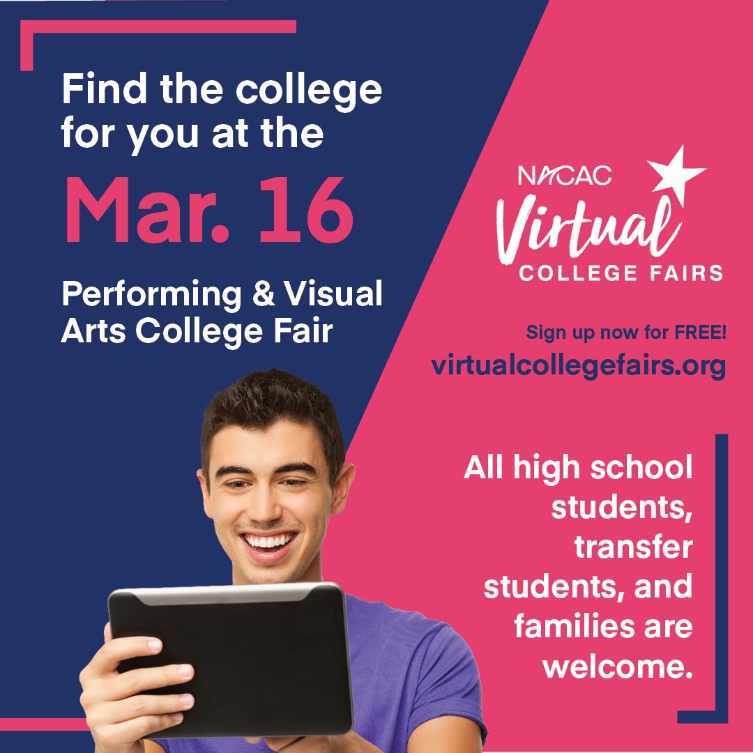 NCStateTRIO_TS's tweet photo. Want to talk one-on-one with a college's admission counselor? Schedule a virtual meeting at https://t.co/dWxyRKO9Dr. #nacacfairs #collegeadmissions https://t.co/VS2qqTCiP2