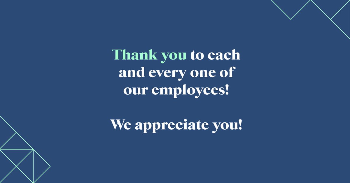 Thank you to each and every one of our employees! We appreciate you 💙! #apexcareers #heartofapex #employeeappreciation