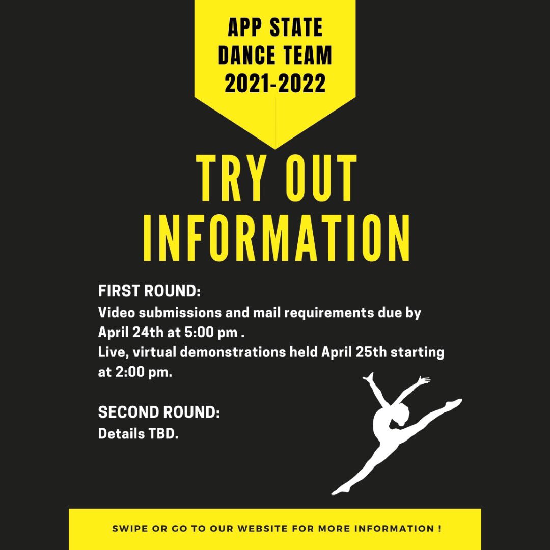 App State Dance Team tweet media