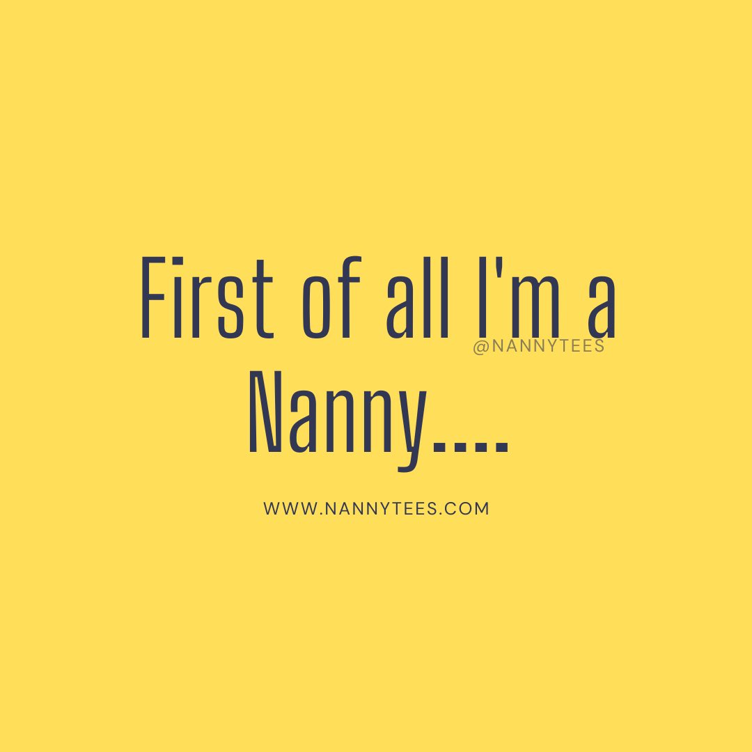 nannytees's tweet photo. That’s it...that’s the post. #nanny #nannylife #nannypride #nannynation #nannyagency https://t.co/g24hRDabrU