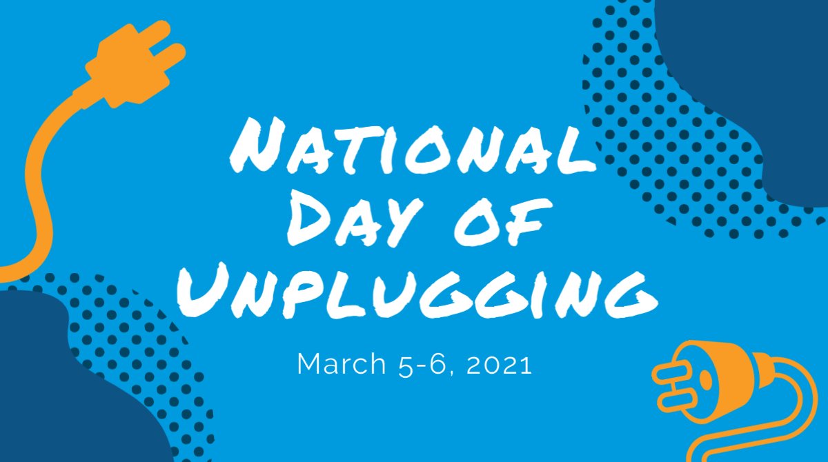 AASMorg's tweet photo. #NationalDayOfUnplugging begins today. Disconnect from digital devices in the bedroom to improve your #sleep tonight. https://t.co/3HKdm7h5Fn