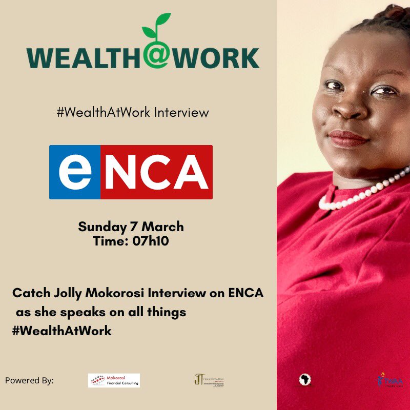 This weekend is going to be a biggie for us. The team has poured heart and soul into this. Catch me on #SABC as well as #ENCA