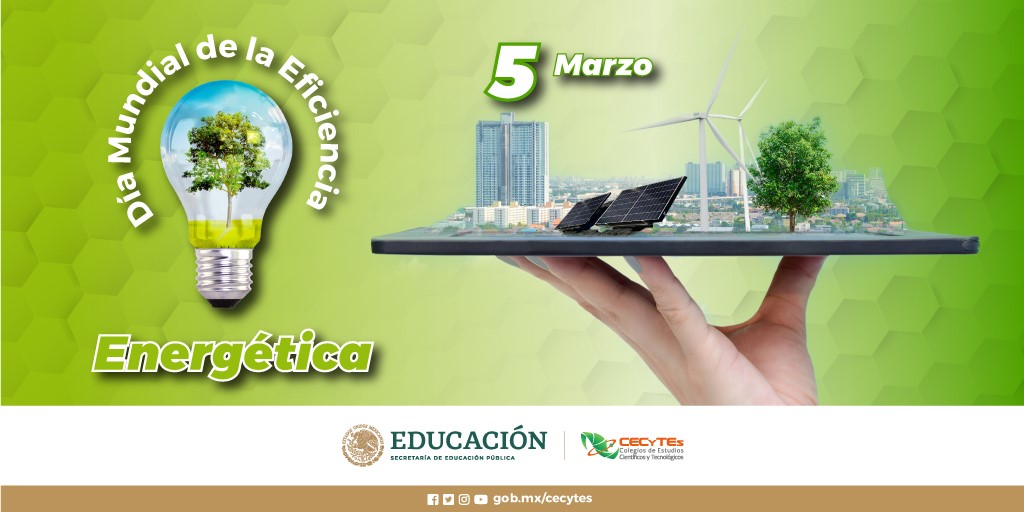5 de marzo #DiaMundialdelaEficienciaEnergetica  se plantea como una de las políticas de freno para el cambio climático y la consecución de sociedades sostenibles, junto con el desarrollo de energías renovables y política de transporte menos agresiva con el medio. #MedioAmbiente