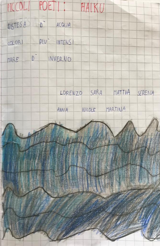 3cdmodugno's tweet image. Uno sguardo al mare in inverno: i suoi colori sono diversi. 
Classe 1° A plesso Gandhi
#PoesieSID4 @MusePUGLIA