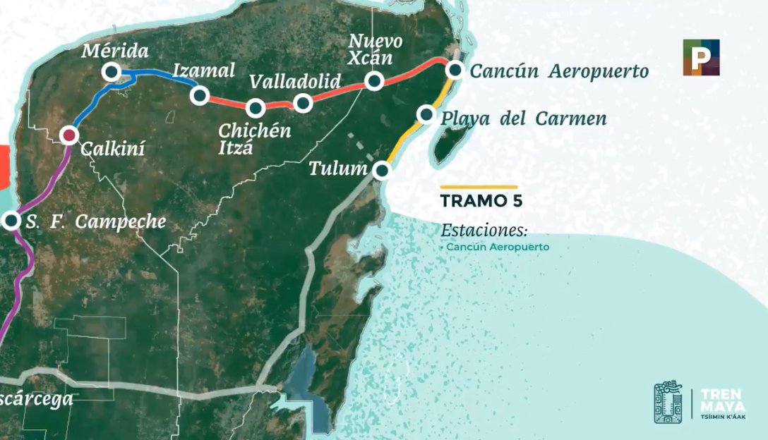 El #TrenMaya representa la integración económica, desarrollo regional y equidad social. #Cancún será el punto de partida, para conocer impresionantes sitios arqueológicos mayas, disfrutar de la moderna hotelería de clase mundial y extraordinarios parques temáticos. <a href="/FonaturMX/">Fonatur</a>
