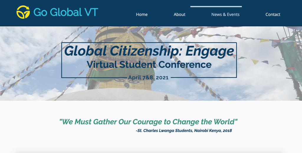 Global Citizenship: Engage Virtual Student Conference for Grades 7-12 - youthlobby.org/global-citizen…