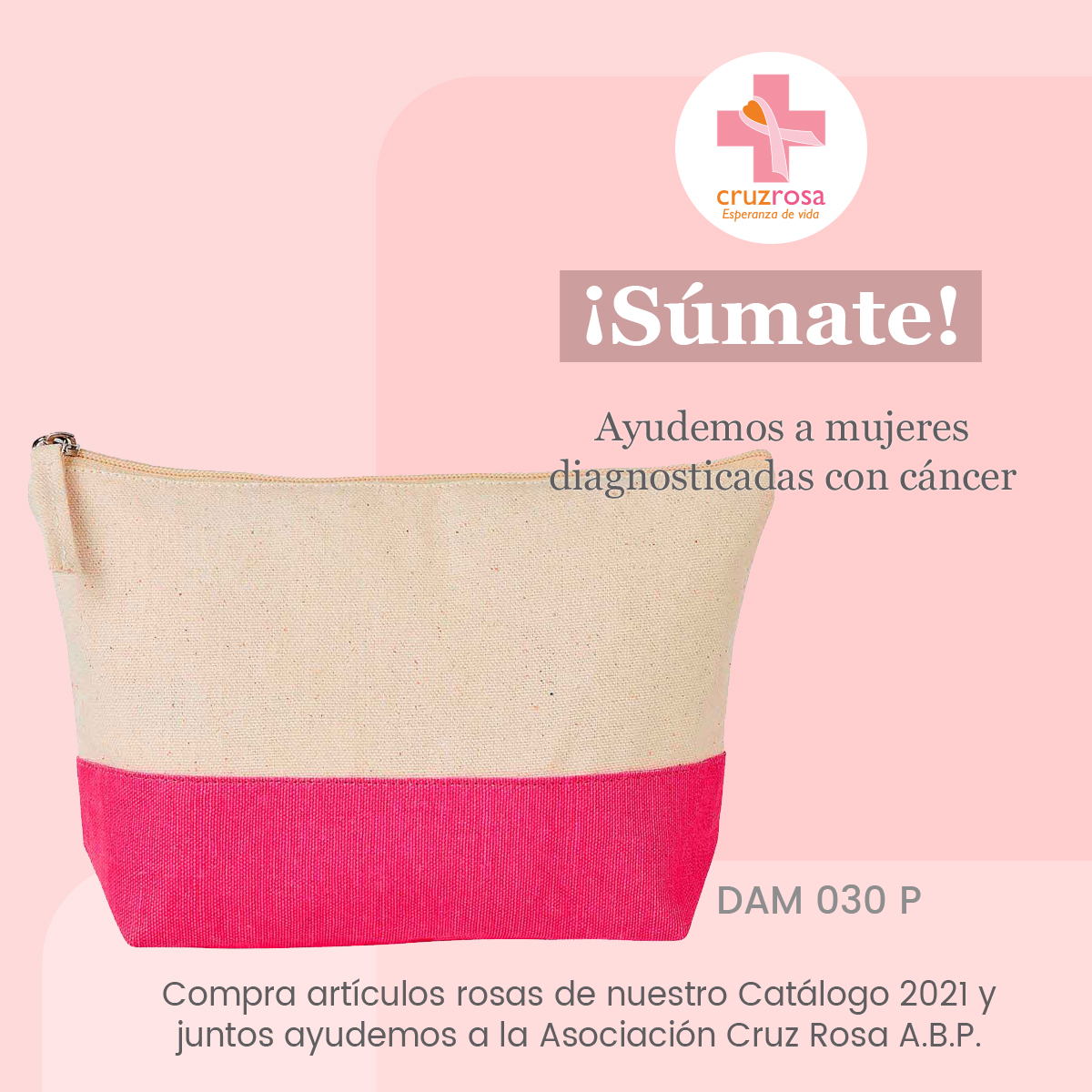 PromoOpcion's tweet photo. AYUDEMOS A MUJERES DIAGNOSTICADAS CON CÁNCER ¡SÚMATE!
Para nuestros Distribuidores registrados en la compra de artículos rosas de nuestro Catálogo PromoOpción®2021 apoyamos juntos a la Asociación Cruz Rosa A.B.P.
https://t.co/cl2oQOiP4R
#CruzRosa #Sumate #Mexico #PromoOpcion https://t.co/ywdJ5oxVhT