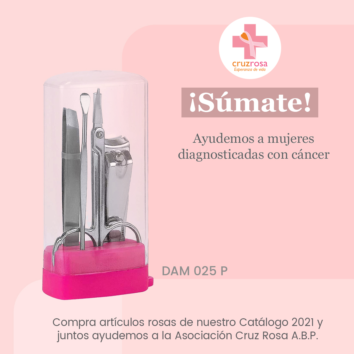 PromoOpcion's tweet photo. AYUDEMOS A MUJERES DIAGNOSTICADAS CON CÁNCER ¡SÚMATE!
Para nuestros Distribuidores registrados en la compra de artículos rosas de nuestro Catálogo PromoOpción®2021 apoyamos juntos a la Asociación Cruz Rosa A.B.P.
https://t.co/cl2oQOAqtr
#CruzRosa #Sumate #Mexico #PromoOpcion https://t.co/ftCBFiB5sc