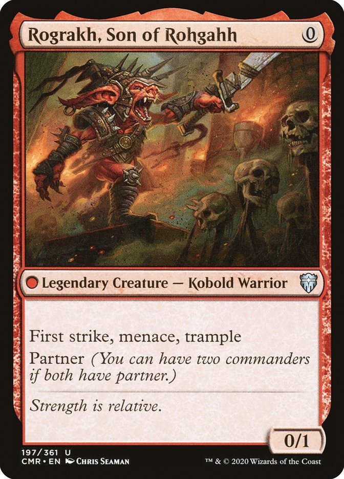 The Commanders: Akroma and RograkhThe Basics: Commander LegendsI played this deck on the CMR  #GameKnights, so if it was printed in Commander Legends, it's in a Commander Legends frame. If not, I used Commander product printings wherever possible.