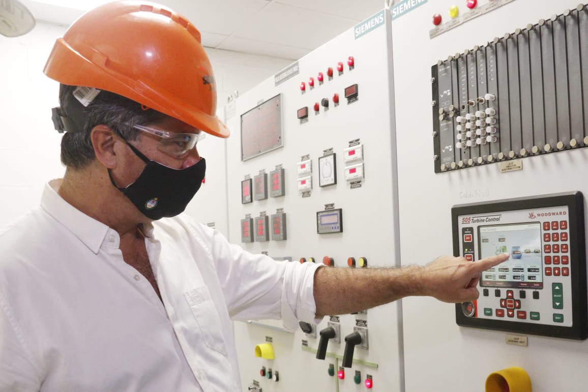 jmcapitanich's tweet photo. En la Escondida, visitamos las instalaciones de la planta industrial #Indunor, para recorrer la central eléctrica de biomasa que genera 8 MW, donde proyectan seguir ampliando la obtención de esta fuente de energía limpia y segura, proveniente de recursos renovables. https://t.co/Zp7fNqzc6A
