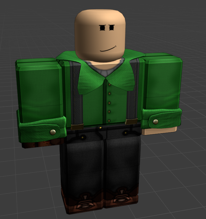 Midnight_Krys's tweet photo. "Madic!" - Mechanic

- Cuffs
- Collar
- Suspenders
- Pants are now tucked in because of tripping hazard.

#Roblox #RobloxDev https://t.co/xIIoYkLMgu