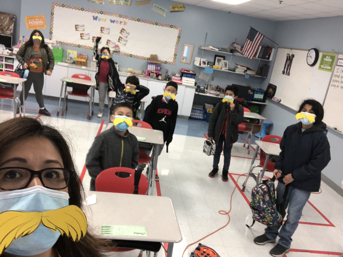 ritarose7891's tweet photo. Celebrated Dr. Seussβ birthday this week along with some fun science investigations! @AlesanderOlaiz1 @SjMottu @Tijerinaes #4throcks #CatintheHat #theLorax https://t.co/g6NSfJ0TmZ