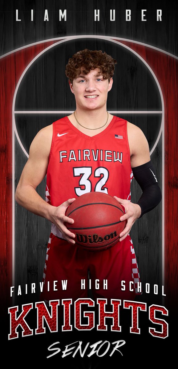 #32 Liam Huber- We love Liam’s competitive fire. His motor never stops. Liam has been a huge asset to our team. We are so thankful for his energy and enthusiasm. We look forward to watching your college football career at CSU! #seniorknight
