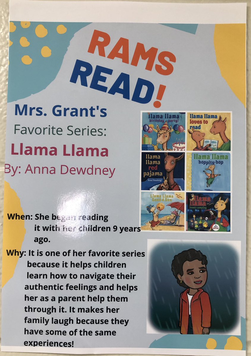 Clydianw's tweet photo. @PDESRams RAMS Read! Check out some of our favorite books! @EagerEducator #ncssbethebest #pdespride https://t.co/PDkl7T9wDb