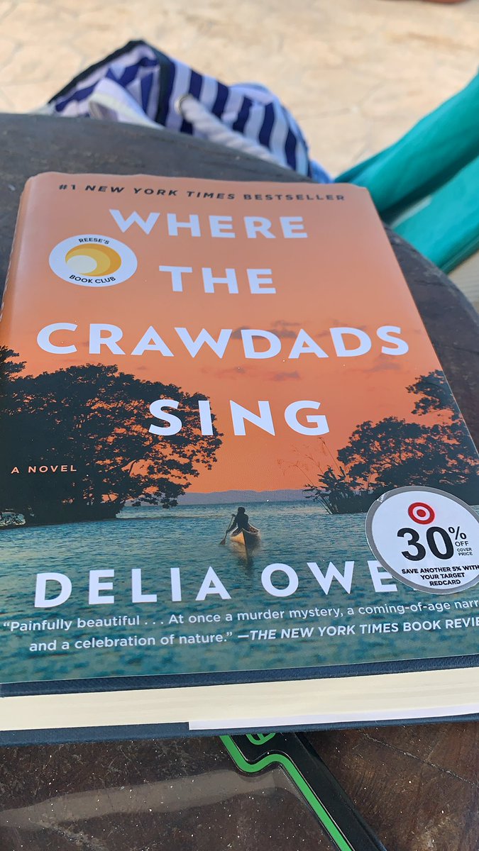 READ THIS BOOK!   So good.  #crawdads