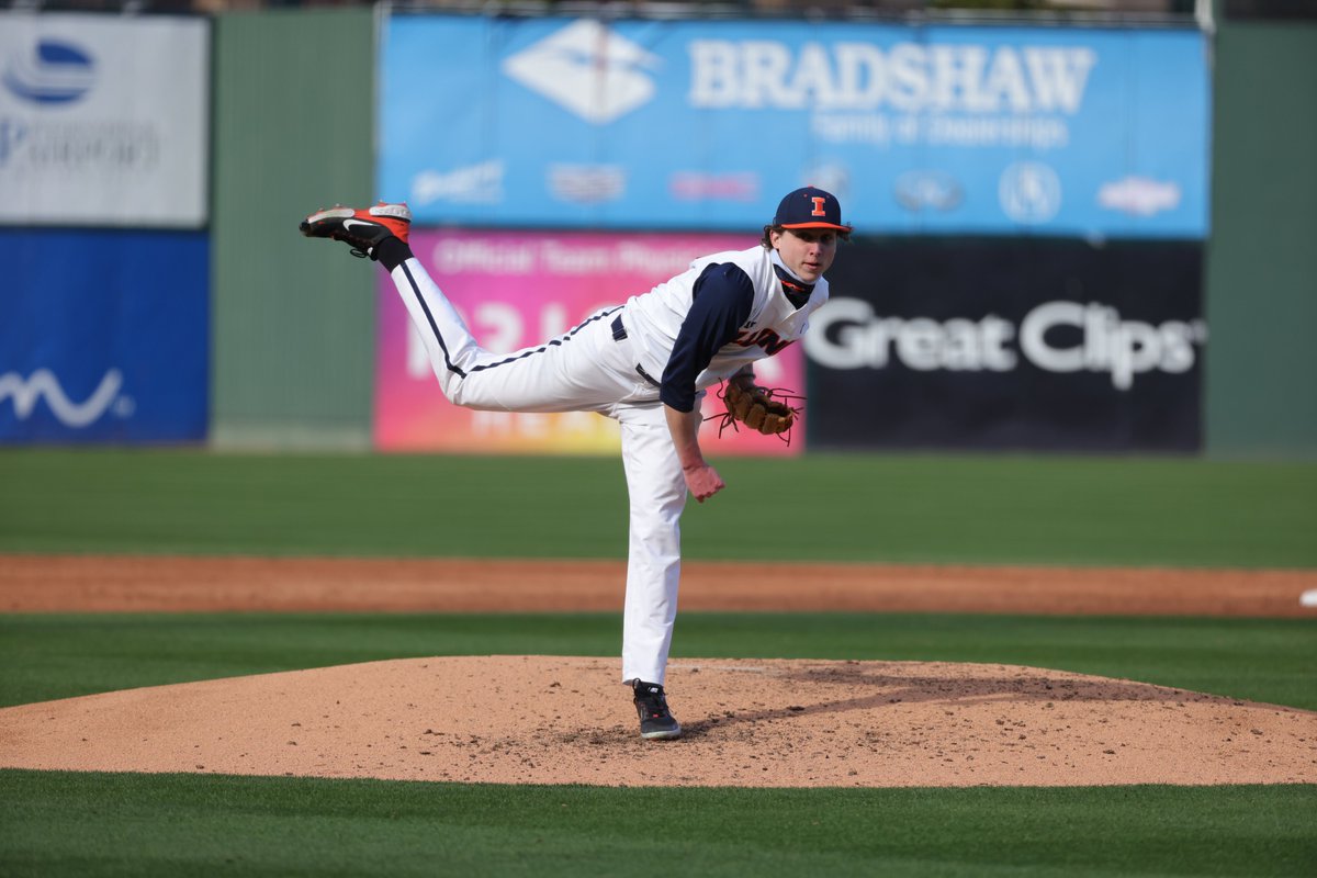 Quality outing for <a href="/hoffdaddy27/">Andrew Hoffmann</a> » 6.0 IP, 4 H, 2 R, 0 BB, 8 K

TOP 7 | #Illini 2, Ohio State 2