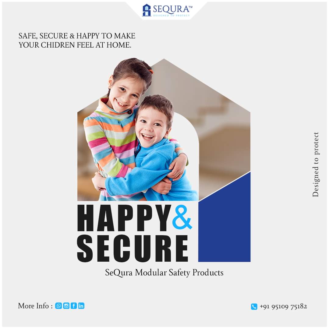 sequraindia's tweet photo. Happy &amp; Secure!!!
SeQura Modular Products are Safe, Secure &amp; Happy to make your children feel at home.
For more information call us on  📞 95109 75182
.
.
.
.
#happy #secure  #safefamily #safechildren #safehome #homesafety #familysafety #safety #securehome #designedtoprotect https://t.co/5C2IDY2R5e