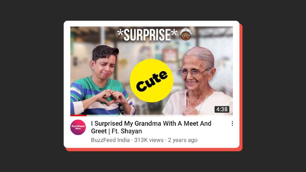YouTubeIndia's tweet photo. Calling it the most wholesome genre of all time ❤️

@ashanasule @reacthing @BuzzFeedIndia @shayanroy https://t.co/nr2cm2rcgf