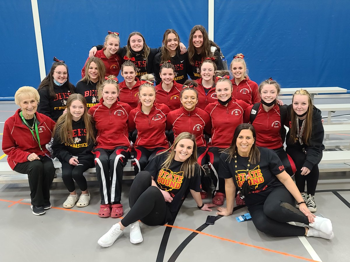 bbhathletics's tweet image. For the 18th straight year and 21st time overall, THE OHSAA STATE GYMNASTICS CHAMPIONS ARE YOUR BRECKSVILLE-BROADVIEW HEIGHTS BEES!!!! BEE SO VERY PROUD, LADIES!!