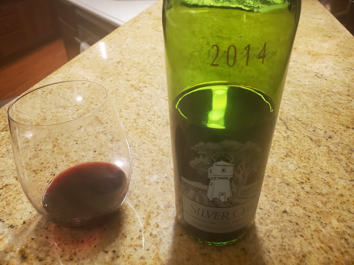 TRWII's tweet photo. What a great way to toast my #secondose @SilverOak https://t.co/mTiEyhDzmz