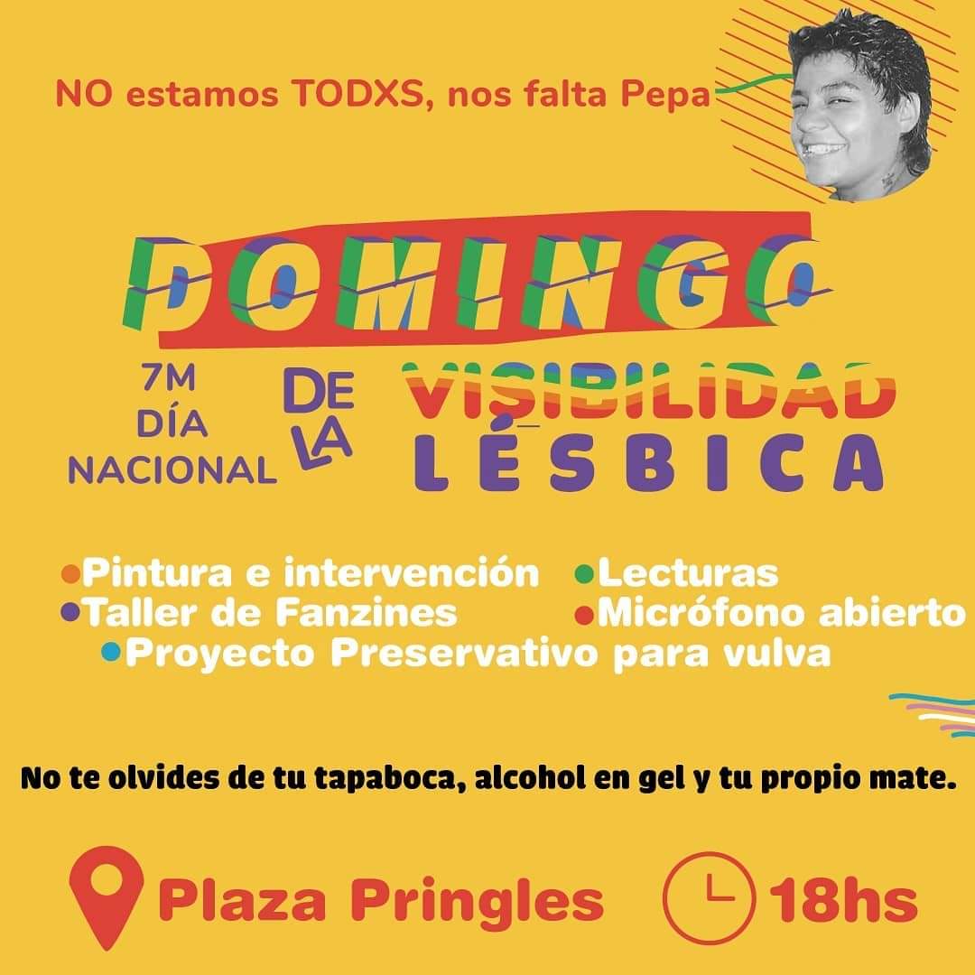 #SanLuis #Argentina 
✂️🔥¡Se viene el #7M #DíaDeLaVisibilidadLésbica ✂️ 🔥