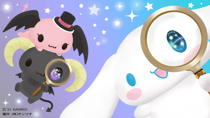 サンリオキャラクター大賞 公式 Twitterren 今日がお誕生日のシナモンは 遠いお空の雲の上で生まれた白いこいぬの男のコ 後ろにいるのは ルロロマニック の２人かな 大きな角が生えた悪魔の男のコのベリーはシナモンをライバルだと思っているみたい チェリーと