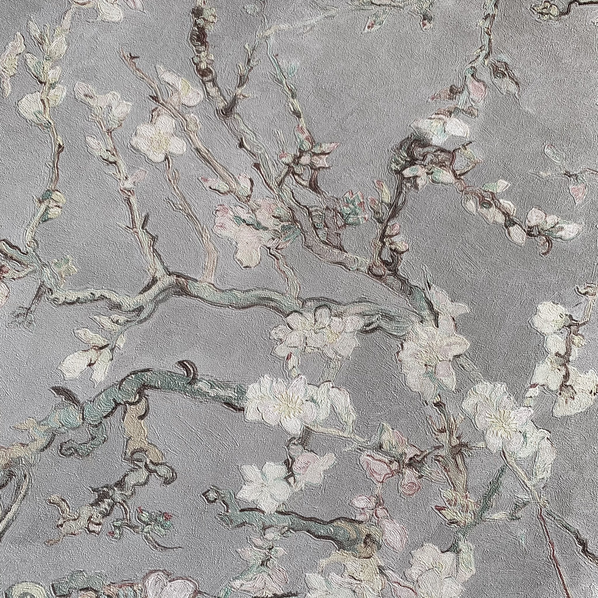 Mei Ar Twitter ゴッホの 花咲くアーモンドの木の枝 の壁紙 グレーバージョンが出ていたので早速購入 栞作成 冬と春の間みたいでお気に入り サロンの会員さまにプレゼントしております T Co Q9oy0cgjx7 Twitter
