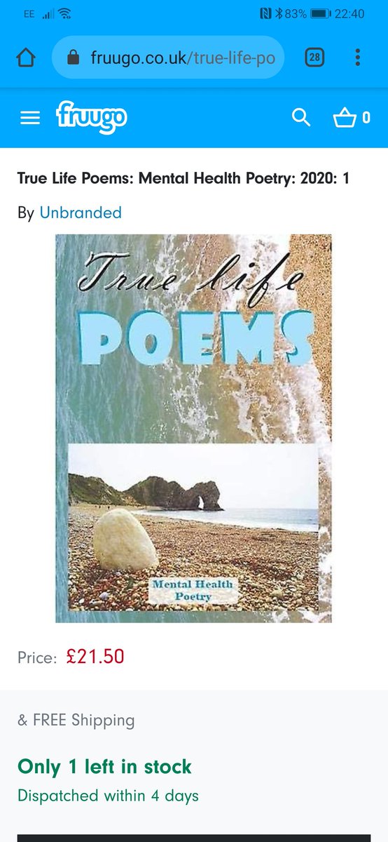 TrueLifePoems1's tweet image. Bit high price on this site but wonderful it's getting see by many people.