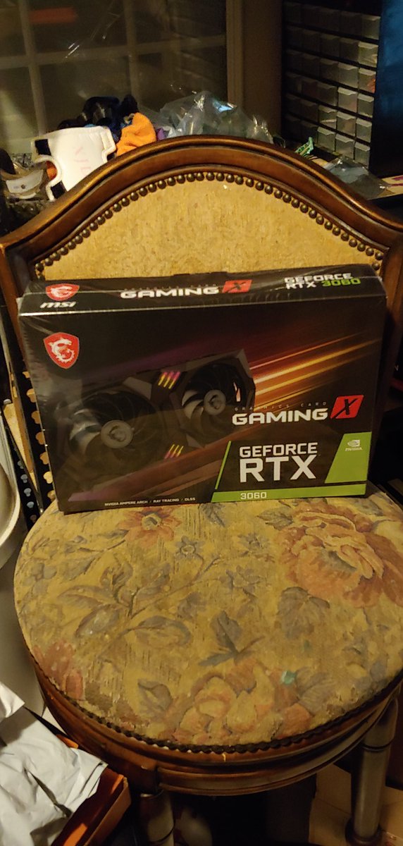 MASTERtechMiner's tweet image. I actually got my hands on a RTX 3060 it just arrived.!! 🙂🙃😁