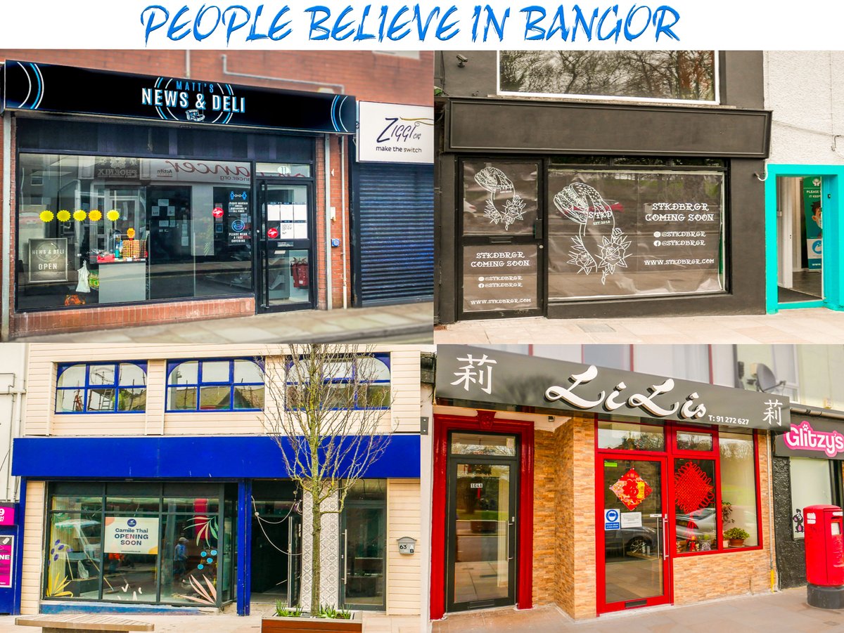****NEW SHOPS IN BANGOR***
Despite the challenges of the past twelve months, business people still believe in Bangor!

facebook.com/bangorbythesea
bangorbythesea.com
