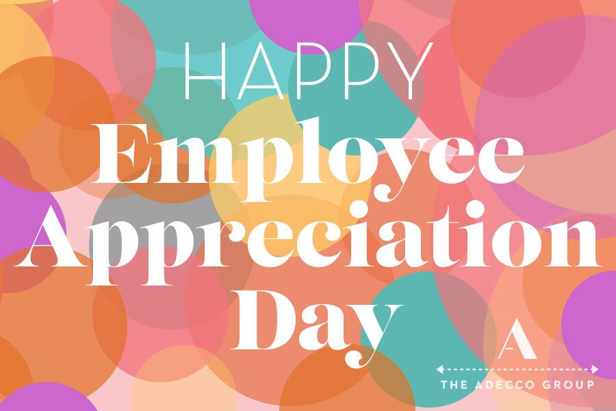 Happy #EmployeeAppreciationDay to our Adecco Americas and Pontoon colleagues. I am so proud of your resiliency and collective spirit. You make me proud every day!