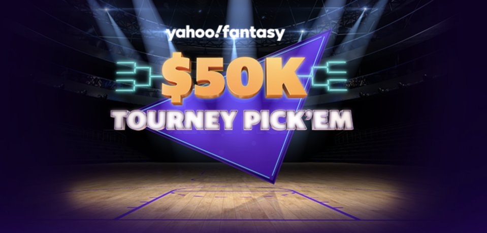 Yahoo Fantasy Sports on Twitter: 'Just one week until the bracket comes  out! Get all the info here for Tourney Pick'em ➡️    / Twitter