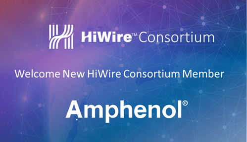 HiWireAEC's tweet photo. Through its new membership in the HiWire Consortium, #Amphenol has continued to expand its worldwide vision of connecting people with technology. HiWire #AECs closely align with Amphenol’s communication and information processing markets. #interconnect https://t.co/mFPY2V4H4p https://t.co/6i0tjPyJ4W