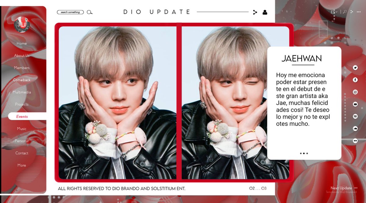 DIOBRANDOTWT's tweet photo. .*'📸 › #Dɩo_ᥙρᑯᥲtᥱ : O5/O3 % ᥒᥱᥕ ᥱvᥱᥒt _ ⁦#KJHDEBUT #BEGINGAGAIN

Hoy estoy listo para apoyar mucho a Jae bb en su debut, muchas felicidades! Te deseo lo mejor y mucho éxito. https://t.co/Ac8OmwZMN7