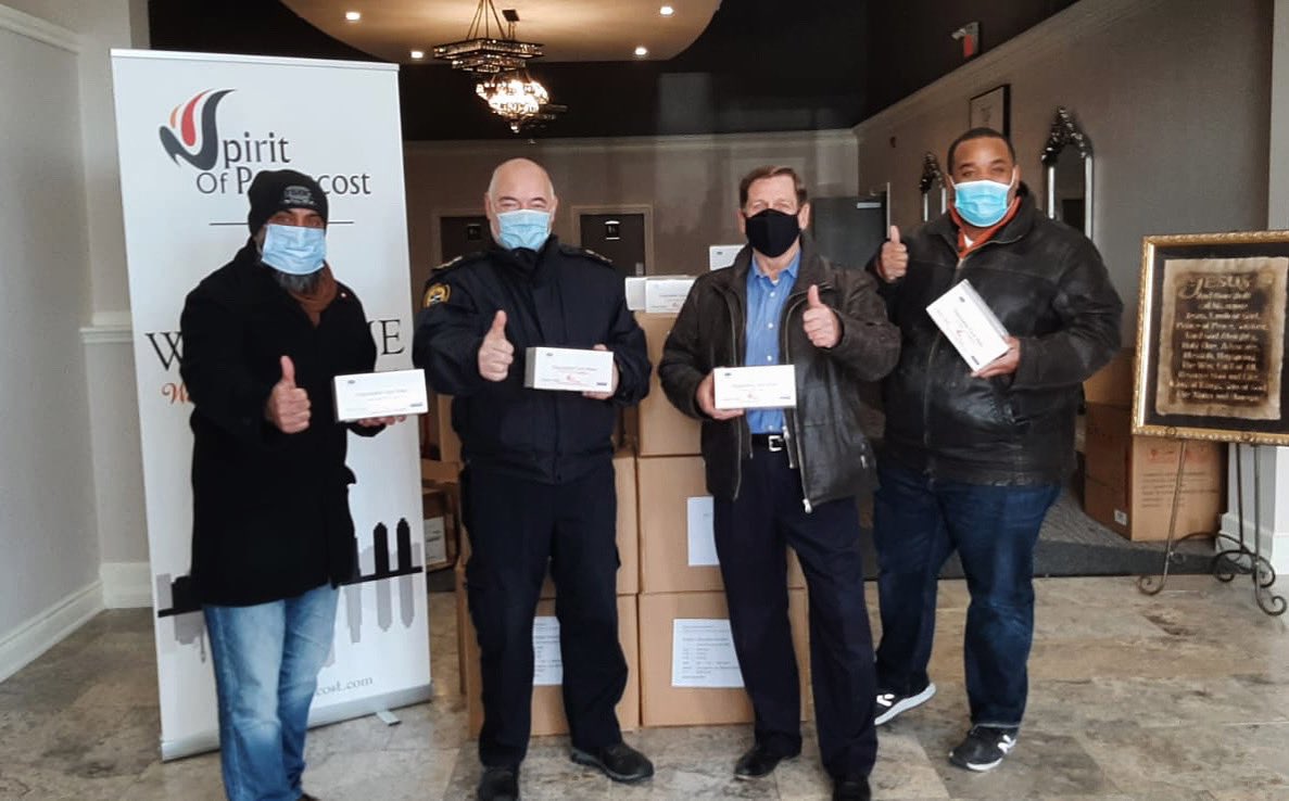 RespondSAR's tweet photo. We would like to thank The Spirit of Pentecost Church and Imran Hasan for this thoughtful donation of PPE! @Imran__HASAN
#PartnersInCommunitySafety https://t.co/pkEppTJNBH