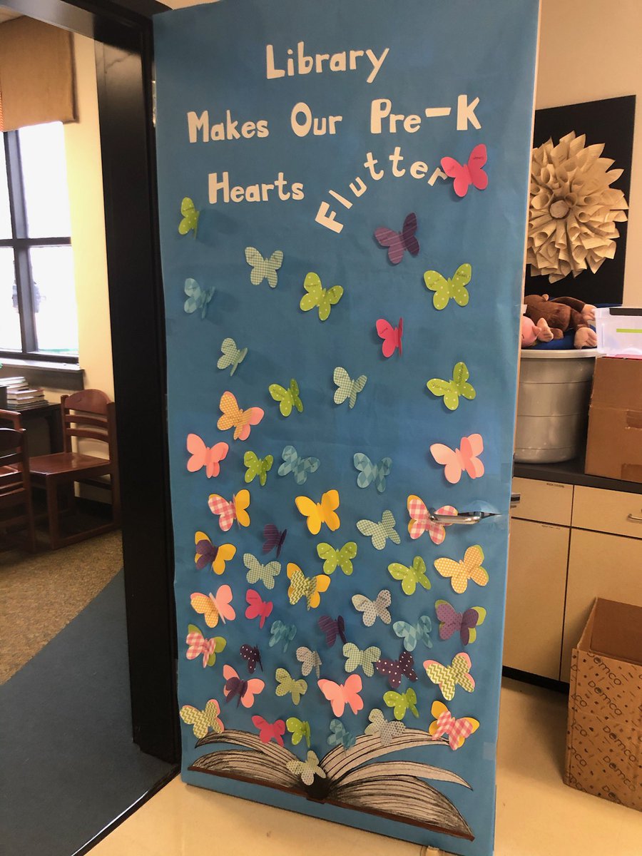 Ready for librarians day when we come back! <a href="/PurefoyElem/">Purefoy Elementary</a> we love our Mrs. Hunt!