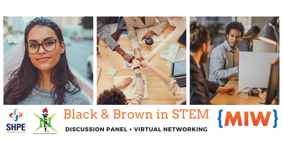Join us for the Black &amp; Brown in Science, Technology, Engineering, and Mathematics (STEM) Discussion! - eepurl.com/hrYVPT