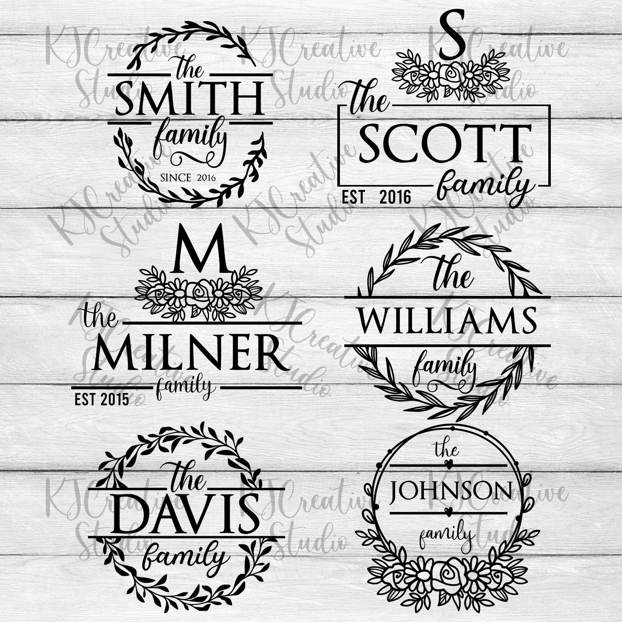Free Free 295 Family Est Svg SVG PNG EPS DXF File