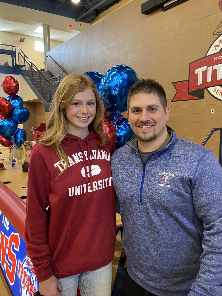 MCgirlssoccer1's tweet photo. Congratulations to Abby Dean on signing today with Transylvania University! We are so proud of you! https://t.co/0V0AJcQEF1