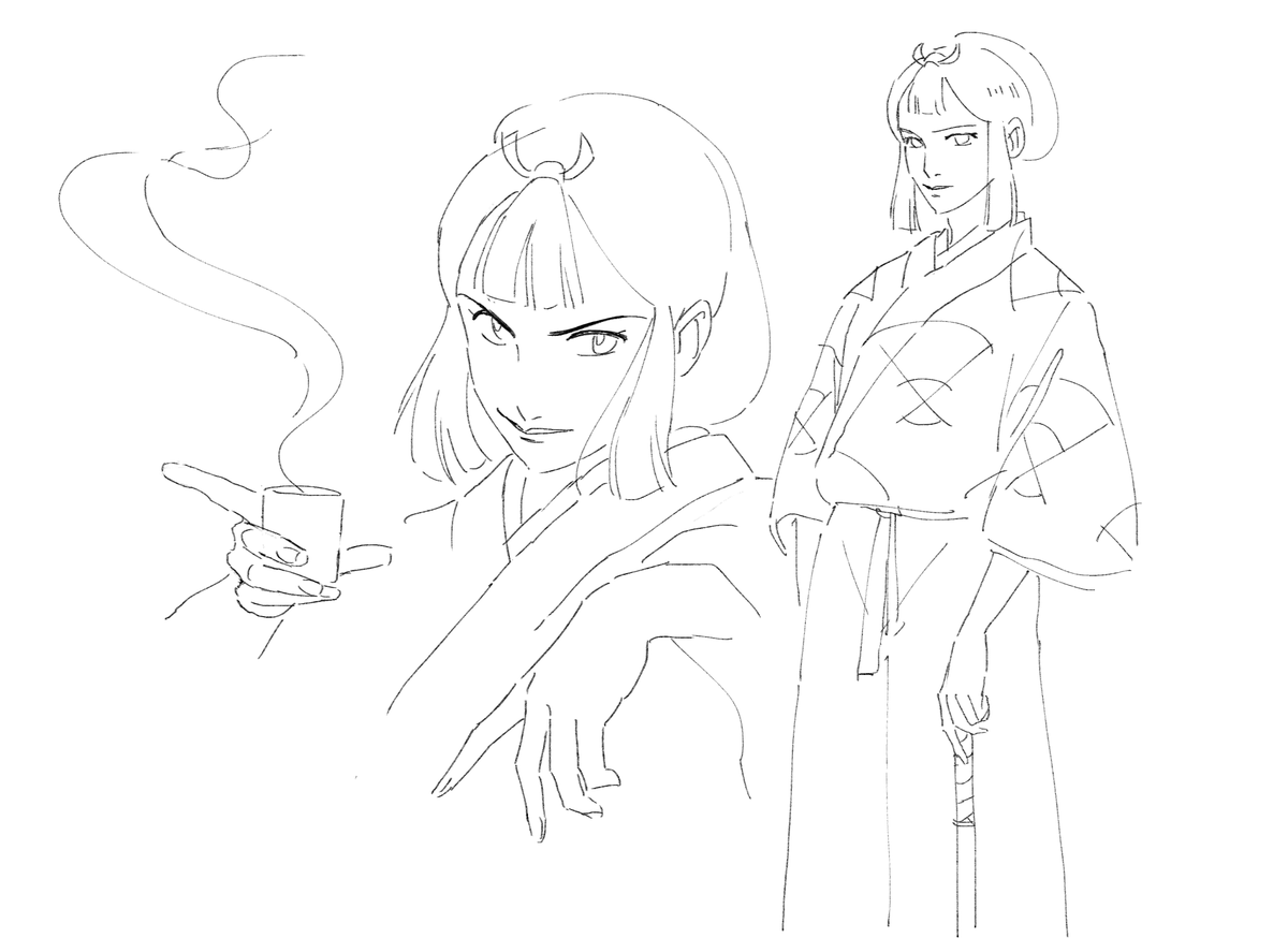 lady eboshi, from princess mononoke :o
some practice😳 
