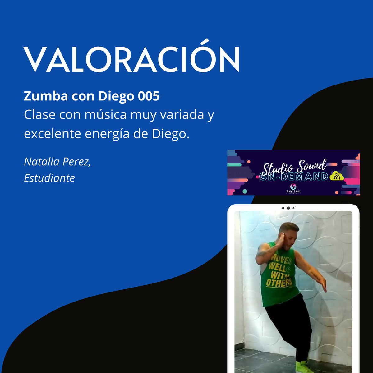 StudioSoundBog's tweet photo. https://t.co/EWuStsSaMk.
.⁠
.⁠
.⁠
#valoracion #review #zumba #virtualclass #ondemand #video #zumba #vod #videoondemand #zumbavirtual #zumbabeto #disciplina #calorias #bailar #studiosound #zumbafitness #zumbawear #grandesinstructores #contodoslospoderes https://t.co/GGzEZY9u6b