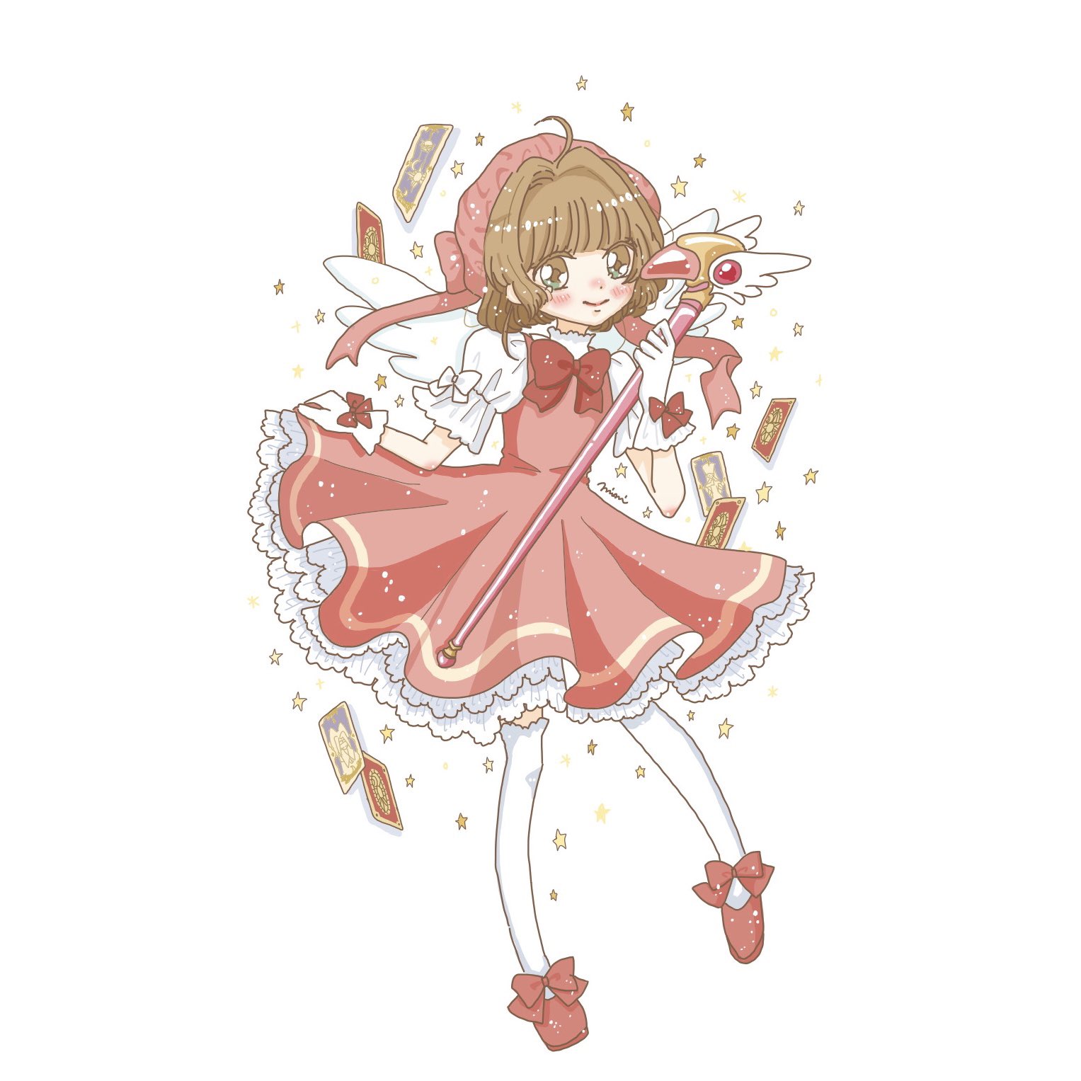 にみ ゆるふわイラスト En Twitter カードキャプターさくら 女の子イラスト カードキャプターさくら T Co Fbtcxtawxd Twitter