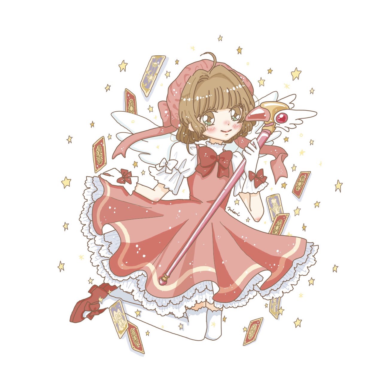 にみ ゆるふわイラスト En Twitter カードキャプターさくら 女の子イラスト カードキャプターさくら T Co Fbtcxtawxd Twitter