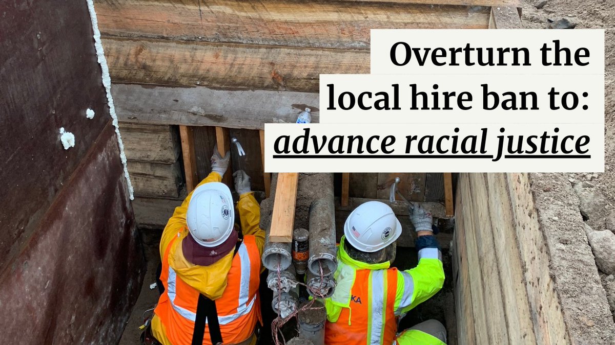 GreenForAll's tweet photo. For far too long, the ban on local hire has prevented us from creating local jobs in communities that need them most. 

Join us in calling on @POTUS to demand #LocalHireNow for a just recovery:  https://t.co/KaoBX3imof https://t.co/NPa5xSqUnc