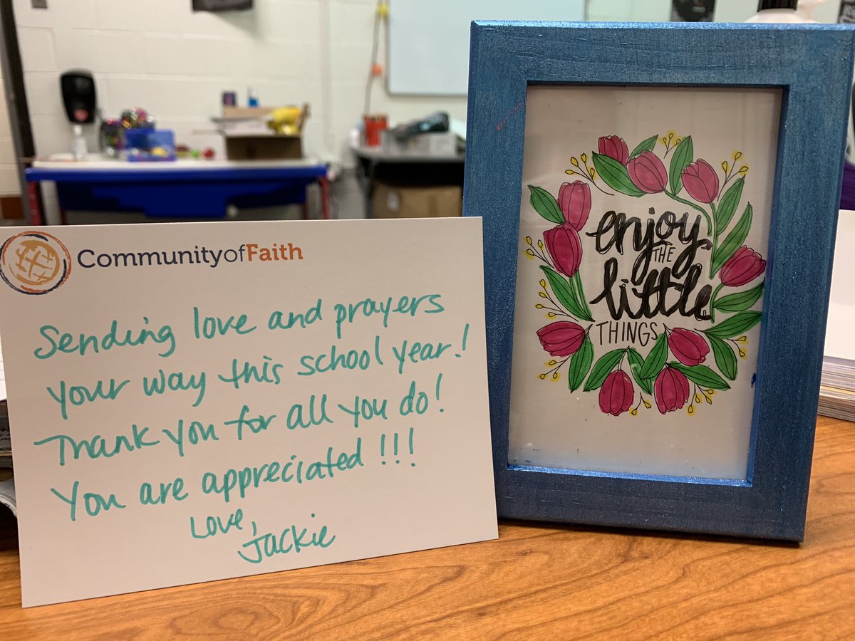c_kerlick's tweet photo. enjoy the little things.. Thankful to @COFHouston for the little things and support! #rrechat https://t.co/yhd3uiLQ0W