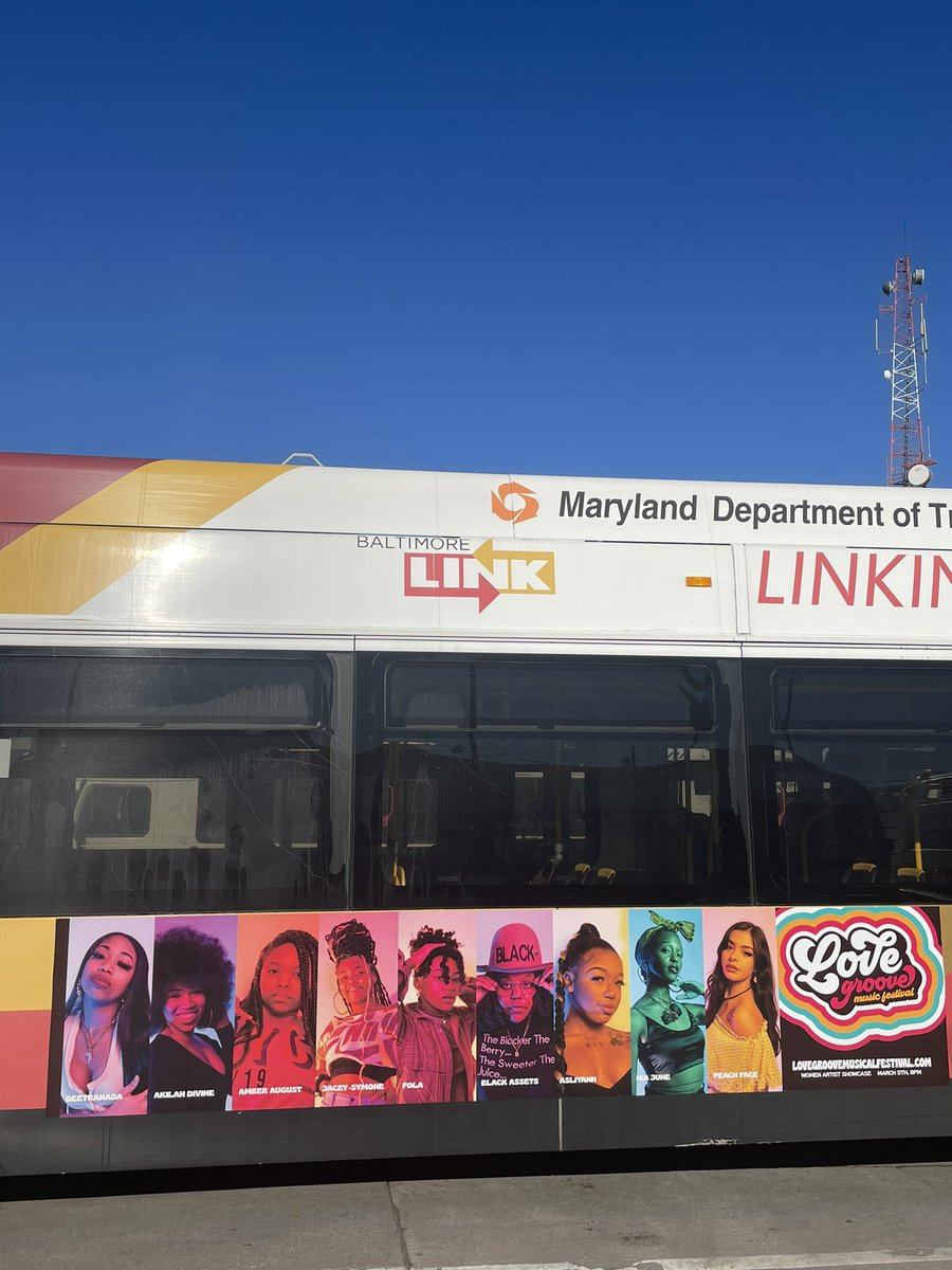 From MTA to Cover of Baltimore times. I’m forever grateful. Thank you everyone for your support! if you haven’t yet GET YOUR TICKETS NOW!! SHOW STARTS AT 8pm!
lovegroovemusicfestival.com/product/women-…
