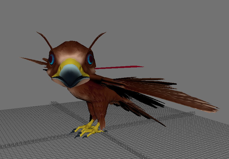 StudioFowlPlay's tweet photo. Our boy Horu is rigged and ready to animate, face rig too! Character Model by @RaptorZ71  and rigging by @EstradaVFX Check us out this May! 🐦#gamedev #IndieGameDev https://t.co/gbyiMiedJe