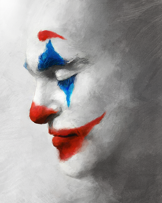 #Smile

'Finally finished something new after a long while. Joker prints are up the shop! johnaslarona.bigcartel.com/product/smile 
#Joker