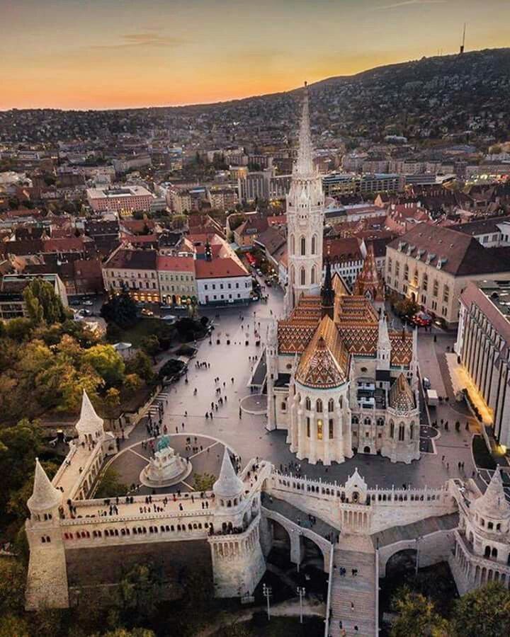 St. Matthias Church in Budapest, Hungary.